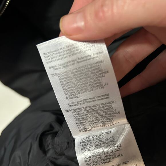 ADD Long Goose Down Puffer Jacket Size 2 - Picture 5 of 10